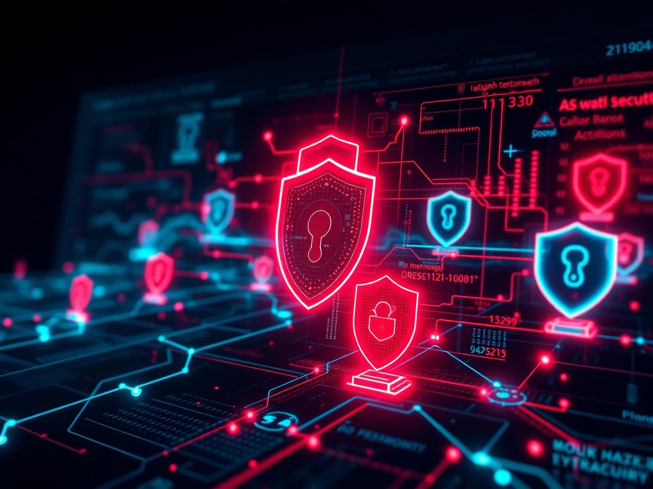 Threat detection dashboard