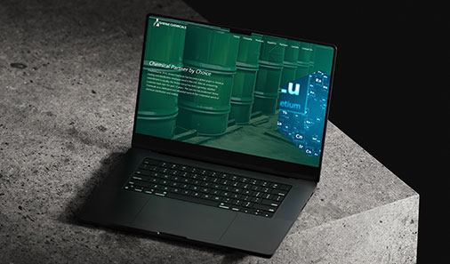 Shrine Chemicals website design by Pentagon Information Technology